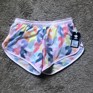 New with tags run in rabbit 4” repeat shorts